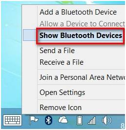 cách kết nối loa bluetooth với win 8