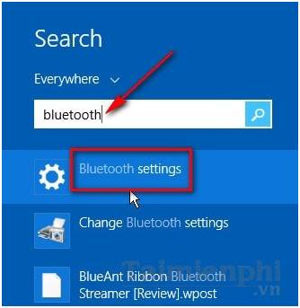 cách kết nối loa bluetooth với win 8