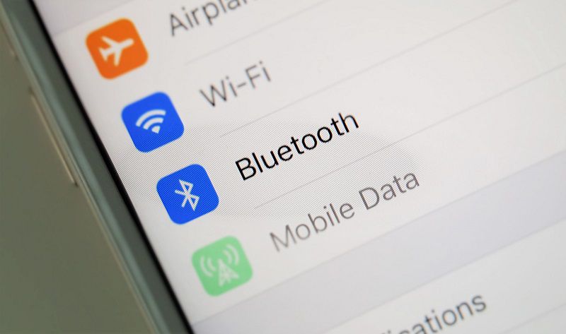 Bật bluetooth trên điện thoại