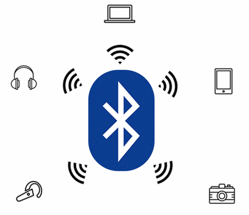 Hoạt động ở khoảng cách gần nên sóng bluetooth có công suất rất nhỏ